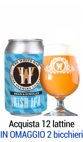 Birra Birra The White Hag Bran & Sceolan Irish IPA 33 l Lattina