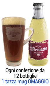 Ginger Ale Bio 0.26 l Vetro - Conf. 12 pz San Bernardo