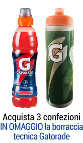 Gatorade arancia rossa 0,50l - Conf. 12 pz Gatorade