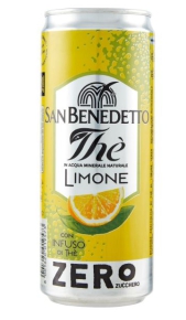 The San Benedetto Zero Limone 0,33 l attina x 6 San Benedetto