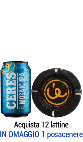 Birra Ceres Mosaic IPA 0,33 l Lattina