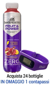 Fruit & Power San Benedetto Zero 0,40l San Benedetto