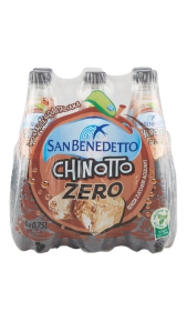 Chinotto San benedetto Zero 3/4 PET -Confezione 6 pz San Benedetto