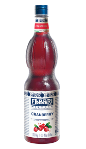Sciroppo per cocktail Mixybar Cranberry 1l Fabbri