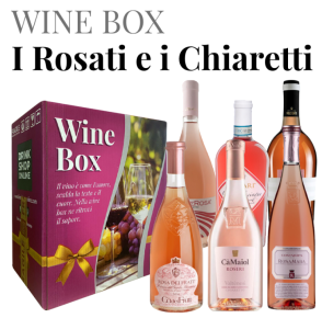 Box regalo selezione I Rosati e I Chiaretti (6 bottiglie) Wine Box "I Rosati"