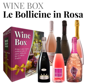 Box regalo selezione LE BOLLICINE IN ROSA (6 bottiglie) Wine Box "Le Bollicine"