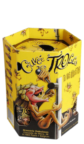 Confezione CUVEE DES TROLLS + 5  bott 0,33 l +1 bicchiere Birrificio Dubuisson