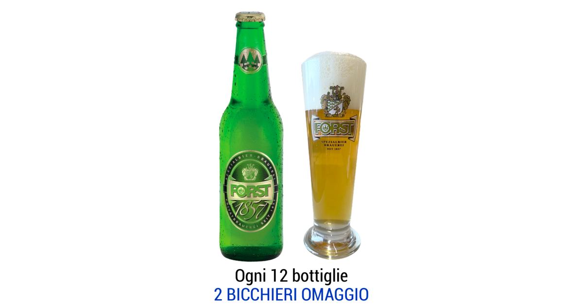Bier 1857 FORST 33clx24 Fl (P.48) - Seppi Onlineshop, 25,61 €