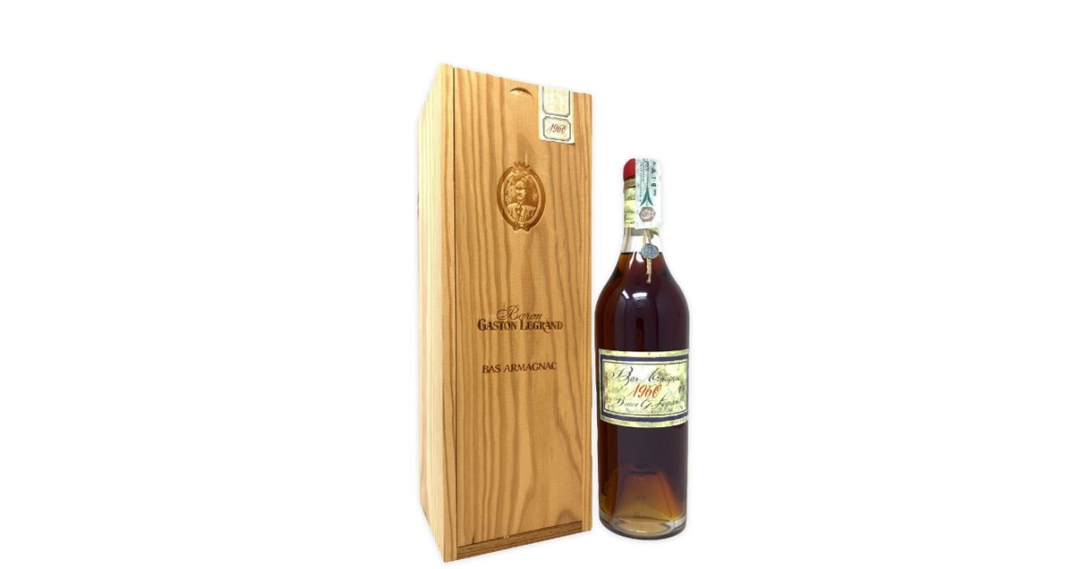 Gaston Legrand Bas Armagnac 1980年製 2本セット baron-gaston-legrand-1979-bas-