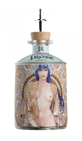 JR02 London Dry Gin artigianale vestito da Milo Manara 0,70l J.Rose