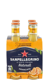 Aranciata Dolce 0,20 l - confezione 4 pz Sanpellegrino