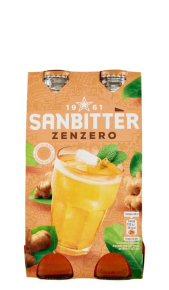 Sanbitter Emozioni Zenzero 0,20 l - Conf. 4 pz Sanbittèr