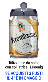 Barilotti birra da 5 litri Krombacher online