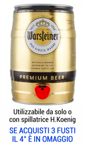 Birra Warsteiner Premium Pils Fustino 5 l online