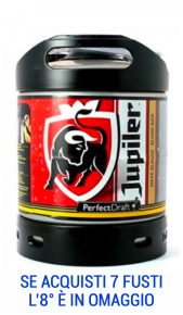 Birra Jupiler Perfect Draft Fustino 6 lt