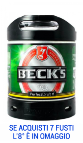 Beck's Perfect Draft Fustino 6 lt online