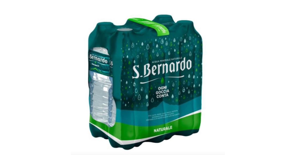 acqua san bernardo in offerta supermercati