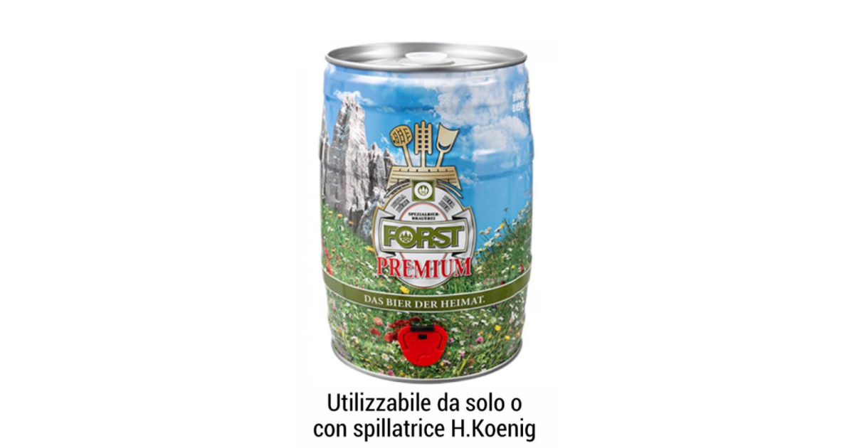 birra in fusti da 5 litri