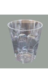 Bicchiere Kristal LIQUORE 40 cc TACCA 0,30 conf. 50 bicchieri ISAP PACKAGING