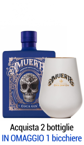 Gin Amuerte Coca Leaf Blu Limited Edition 0,70 l Amuerte Gin