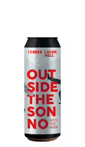 Birra Ibeer Outside The Sonno LAGER HELL lattina 0,33 l IBEER