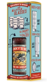 Shanky's Whip Irish Whiskey with 4 Little Glasses SHANKY'S WHIP
