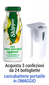 Succo Skipper Pera Senza Zucchero 0,20 l - Conf. 24 pz ZUEGG