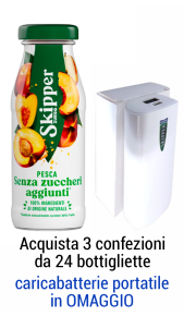 Succo Pesca Senza Zucchero 0,20 l - Conf. 24 pz ZUEGG