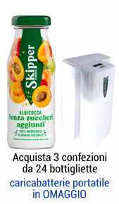 Succo Skipper Albicocca Senza Zucchero 0,20 l - Conf. 24 pz Zuegg