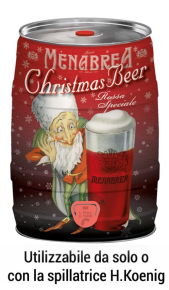 Birra Natale Menabrea Fusto 5l