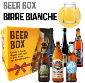 Box regalo selezione birre bianche (12 bottiglie) Beer Box "Le Bianche"