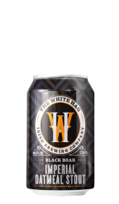Birra The White Hag Black Boar Imperial Oatmeal Stout 0,33 l Lattina