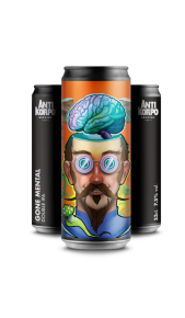 BIRRA ANTIKORPO GONE MENTAL IPA LATTINA 0,33 L ANTIKORPO BREWING