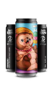 Birra Antikorpo Tanuki Pale Lager New Zeland Lattina 0,33 l ANTIKORPO BREWING