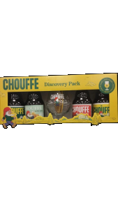 Confezione La Chouffe 4 x 0,33 l + 1 Bicchiere