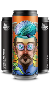 Birra Antikorpo Gone Mental Ipa Lattina 0,33 l ANTIKORPO BREWING