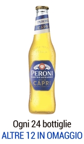 Nastro Azzurro Stile Capri 0,33 l Peroni