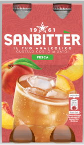 Sanbitter Emozioni Pesca 0,20l- Conf. 4 pz Sanbitt&egrave;r