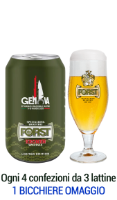 Birra Forst LIMITED EDITION ALPINI Kronen Lattina 0,33 l online