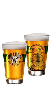Bicchiere Birra Bulldog 0,40 l Newcastle Breweries