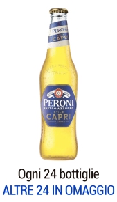 Nastro Azzurro Stile Capri 0,33 l SCADENZA 30/05/2026 Peroni