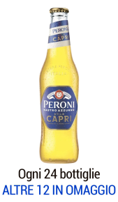 Nastro Azzurro Stile Capri 0,33 l Peroni