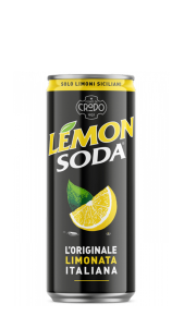 Lemonsoda lattina sleek 0,33 cl - Conf. 6 pz Lemonsoda-Crodo