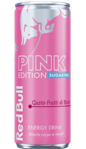 Red Bull Energy Drink PINK EDITION Senza Zuccheri  0,25 l Red Bull