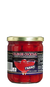 Ciliegie per cocktails gusto maraschino 470g Fabbri