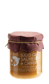 Sugo giallo salmerino e capperi 180g Alpe Magna
