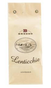 Lenticchie in sacchetto di carta 500gr Apicoltura Brezzo