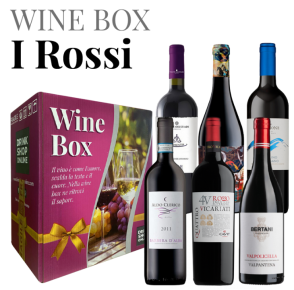 Box regalo selezione vini rossi (6 bottiglie) Wine Box "I Rossi"