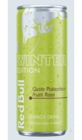 Red Bull Pistacchio e Frutti Rossi Limite Edition Winter 2026 25cl Red Bull