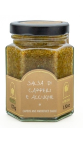 Salsa di capperi e acciughe 100Gr La Nicchia